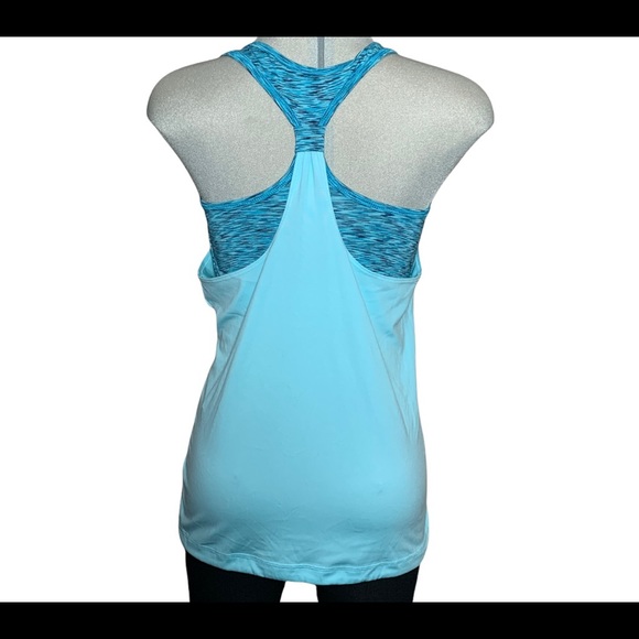 Active Wear ATHLETIC WORKS blue Tail Women’s Tank Top Size SP - Picture 8 of 9